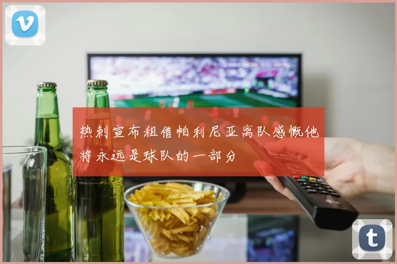热刺宣布租借帕利尼亚离队感慨他将永远是球队的一部分